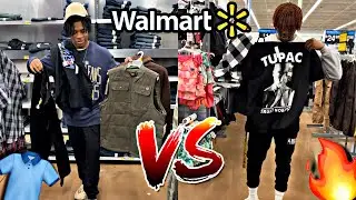 WHO CAN MAKE THE BEST WALMART OUTFIT?🔥| Walmart Outfit Challenge