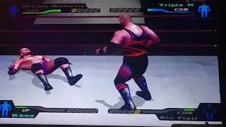 Shawn,Kane vs  Triple,Ric Tag match | WWE SmackDown pain | PS2 games 