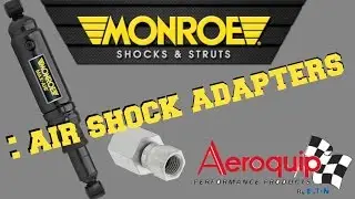 Monroe Air Shock Adapter to 1/4