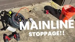 Doctors office with mainline stoppage