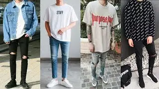 How To Style RIPPED / DISTRESSED Jeans Men 2021 | Ripped Jeans Outfit Ideas Men | Men's Fashion 2021