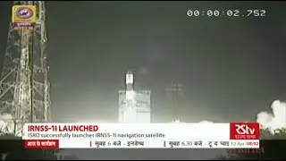 ISRO launches navigation satellite
