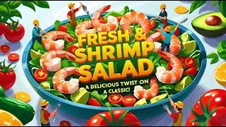 When the Tiny World Creates a Giant Shrimp Salad Masterpiece!