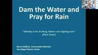 January 12, 2021 Virtual Discussion   Dam The Water & Pray For Rain 1