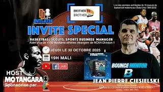 BRO2BRO Jean Pierre Ciesielski, figure embl&eacute;matique du basketball International