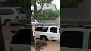 Flash floods Santa Barbara California #shorts