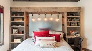 20 bedroom sets with String Lights - (bedroom ideas)