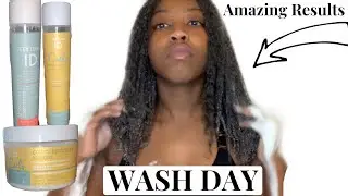WASH DAY ROUTINE USING TEXTURE ID PRODUCTS ON TYPE 4 HAIR