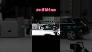 Audi E-tron 2019 crash test ❌️❌️❌️