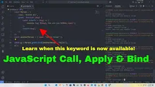 Hot Topic JavaScript Call, Apply & Bind Explained with Examples | Master this is now Predictable!