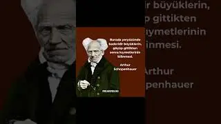 Burada yery&uuml;z&uuml;nde kaderidir b&uuml;y&uuml;klerin... I  Arthur Schopenhauer