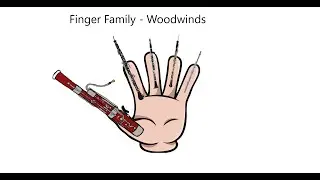 Finger Family - Woodwind Family (Orchestral Kids Music, nursery rhymes, instrumental)