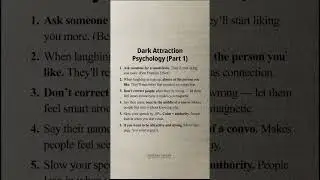 Dark Attraction Psychology (Part 1) | Secrets of Human Desire
