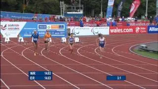Women's 100m T35 | final | 2014 IPC Athletics European Championships Swansea