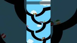 India vs Pakistan and Australia and 21 other countries marble race #indvspak #gaming #marblegame