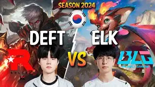 KT Deft vs BLG Elk - Deft VARUS vs Elk SMOLDER ADC - Patch 14.2 KR Ranked | lolrec