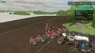 Seeding Canola at the whole map 😍Part 3 l Calm Lands FS22 Timelapse Ep.48