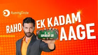 Hrithik Roshan As a Brand Ambassador Of Rummy Circle | Raho Ek Kadam Aage | Games 24x7 | Bollywood