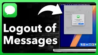 How To Logout Of Messages On Mac