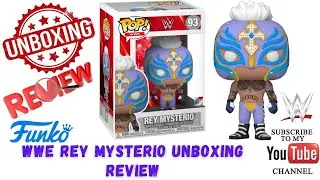 Обзор распаковки Funko Pop WWE Rey Mysterio