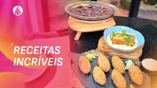 KIBE DE MANDIOCA E ARROZ | LASANHA DE PÃO ITALIANO | FRAMBOESA NA TRAVESSA | Sabor de Vida