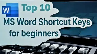 Stop Using the Mouse Dear Beginners | Try These MS Word Keyboard Tricks (2025)
