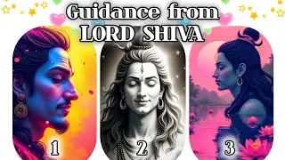 ॐ Message from Lord Shiva~ raise your vibration ~ pick-a-card ॥  ✨️