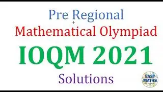 PRMO 2021 || IOQM 2021 ||  Solutions in Malayalam || Question 2.