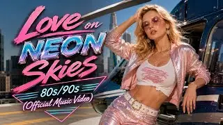 Love on Neon Skies, 80s/90s (Official Music Video)