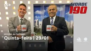 Cidade 190 | 29/01/26 | Acompanhe as principais notícias do dia!