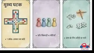 How to Play Pachisi | Pagade | Chausar | Full Instructions in Hindi
