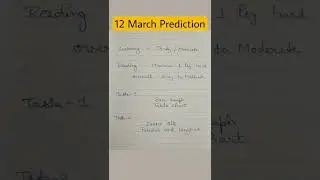 Leaked 12 March Ielts Exam Prediction | 19 March Prediction #shorts #ytshorts