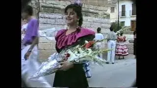 28 de septiembre 1990 02 Pasacalles Zanquilandia y Ofrenda Floral