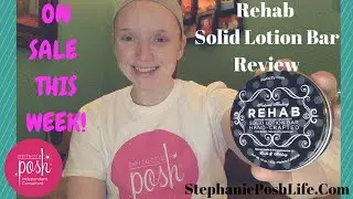 Perfectly Posh Solid Lotion Bar {REVIEW}
