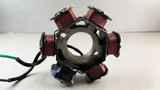 I Make Generator at Home Using Copper Wire and Magnet
