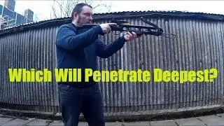 Crossbow Broadhead Penetration Tests
