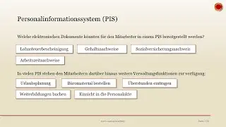 Personalinformationssystem (PIS) - 👨🏼&zwj;🎓 EINFACH ERKL&Auml;RT 👩🏼&zwj;🎓