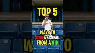 The BEST Ways to Steal Baseballs From Kids!