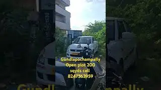 Gundlapochampally 200 sqyds plot for sale #medchal #kompally #plots #openplots #openplotsforsale