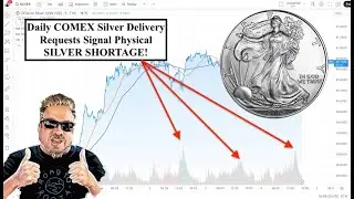 SILVER ALERT! Daily COMEX Silver Delivery Requests Signal PHYSICAL SILVER SHORTAGE! (Bix Weir)