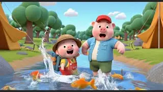 Camping with Kabe and Friends | Fun Outdoor Adventure for Kids!