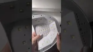 Через 2 месяца дорогая лампа сломалась!😢 а за 500 отлично работает🧡 #гельлак #маникюр #ногти #гель