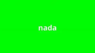 what is the meaning of nada