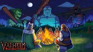 Can 5 Noobs Beat the Hardest Viking Survival Game?! Valheim Movie