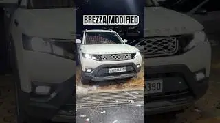BREZZA 2025 LXI WITH 6 AIRBAGS MODIFICATION | BREZZA BASE TO TOP MODIFIED | BREZZA LXI TO ZXI #br...