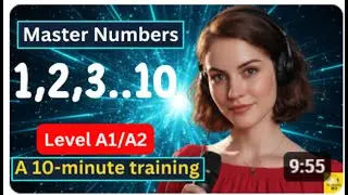 Master Numbers 1 to 10: Count Anything in English Easily (A1 Lesson)