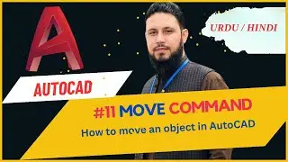 Move Command / AutoCAD For Beginners