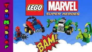 Lego Spider Man vs Scorpion Unboxing, Assembling & Review
