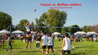 Labor Day Best Pool match Impact vs Buffalo Soldiers