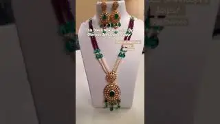 Glorious Jewelcapes Jaipur Collection | New Neck Sets | Silver Moissanite Sets #jaipurjewel #jewelry